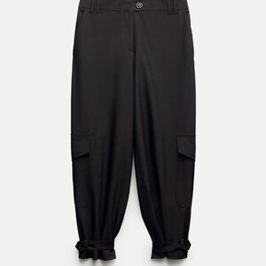 Zara strap hem pant NWT